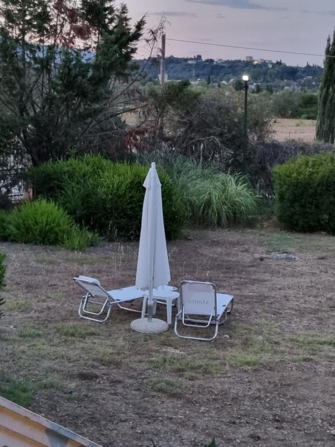Cozy Corfu Bungalow 5 Minutes To Aqualand Ágios Ioánnis Dış mekan fotoğraf